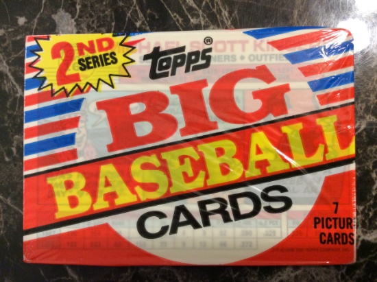 1988 Topps Baseball “Big Baseball Cards” 2nd Series