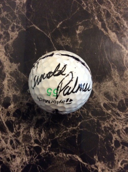 Arnold Palmer “Golf Legend” Autographed Golfball with Certified COA