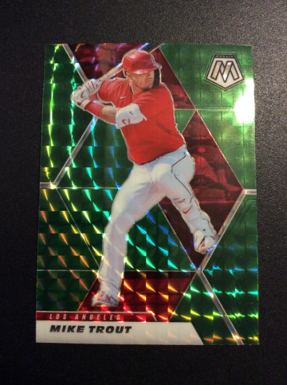 2021 Mosaic Mike Trout “Green Prizm”