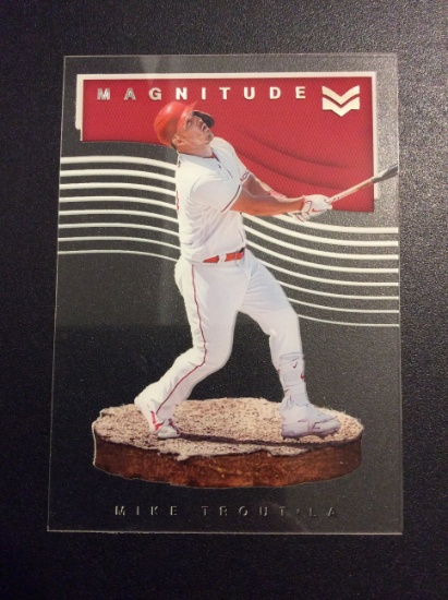 2021 Chronicles Magnitude Mike Trout “Acetate Card”
