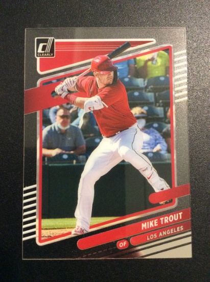 2021 Donruss Clearly Mike Trout “Acetate”