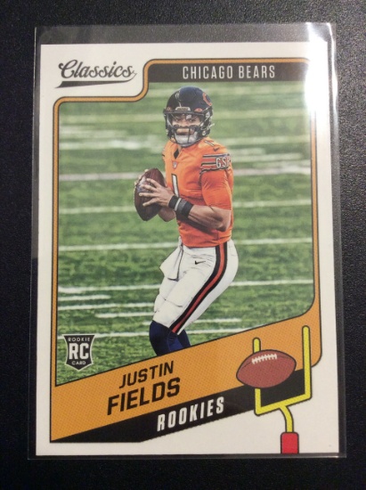 2021 Classics Football Justin Fields Rookie