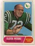 1968 Topps #188 Floyd Peters Philadelphia Eagles set break