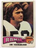 1975 Topps #176 Jim Youngblood Rams
