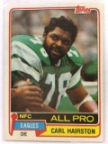 Topps 1982 Carl Hairston Philadelphia Eagles NFC All Pro Football Card #480