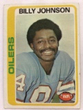 1978 TOPPS BILLY JOHNSON #390 HOUSTON OILERS FOOTBALL CARD
