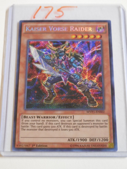 yugioh card vorse raider Amazon.com: Black Fox Cards Yu-Gi-Oh! Kaiser Vorse Raider MVP1-EN002 Ultra  Rare : Toys & Games