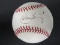 Carlos Baerga signed ROMLB baseball COA