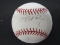Michael Aubry signed ROMLB baseball COA