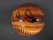Sam McDowell signed woodgrain baseball COA