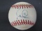 Vernon Wells signed ROMLB baseball JSA COA