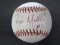 Bill Mueller signed auto ROMLB baseball COA