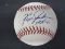 Ferguson Jenkins signed ROMLB baseball CAS COA