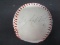 Gaylord Perry Indians signed baseball COA