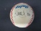 Chuck Finley Angels signed OAL baseball COA