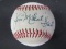 Jim Mudcat Grant signed Alumni baseball COA