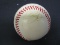 Dave Burba Indians signed OAL Baseball COA