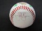 Indians signed 2007 Spring Training baseball COA