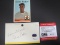 Gene Baker Signed Index Card CAS Coa
