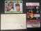 Dick Estelle Signed Index Card JSA Coa