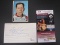 Johnny Romano Signed Index Card JSA Coa