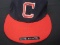 Mike Stanton Indians game worn hat FSG COA