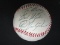 Carl Yastrzemski signed OAL baseball COA