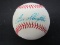 Enos Slaughter signed OAL baseball COA