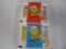 (2) 1987 Fleer Baseball Wax Pack Wrappers