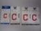 (4) 2014 Cleveland Indians Ticket Stubs