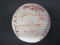 Victor Martinez signed 2004 AS Baseball CAS COA