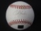 Jeff Andra Giants Signed Baseball TOPPS FSG COA