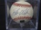 Blake Williams Reds signed baseball TOPPS COA