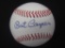 Bert Campaneris A's signed baseball MLB COA