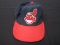 Cleveland Indians game worn hat player #2 COA
