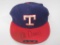Al Oliver Rangers signed GU Hat FSG COA