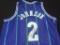 Larry Johnson Hornets signed jersey PSA COA