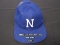 Hank Aaron Old Timers game Auto Hat FSG COA