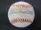 Eddie Matthews signed ONL baseball CAS COA