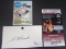 Ted Uhlaender Signed Index Card JSA Coa