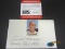 Arnold Earley Signed Index Card CAS Coa
