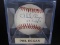 Phil Reegan Signed Baseball CAS COA