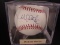 Michael Wacha Signed Baseball CAS COA
