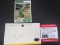 Pat Bourque Signed Index Card CAS Coa