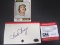 Dick Drago Signed Index Card CAS Coa