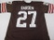 Thom Darden Browns signed jersey FSG COA
