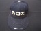 Ralph Garr White Sox auto game worn hat COA