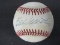 Eddie Matthews signed ONL baseball JSA COA