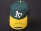 Jose Canseco A's game worn signed hat FSG COA