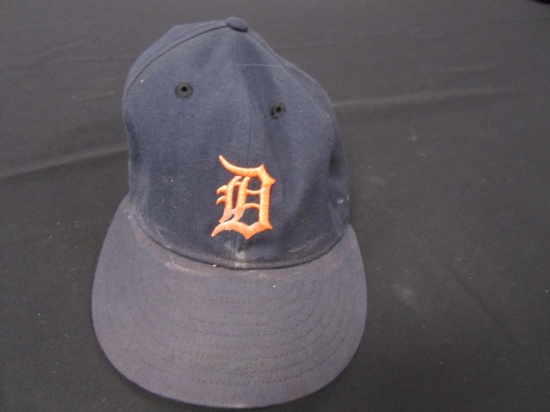 Detroit Tigers Game Worn Hat Player #30 COA